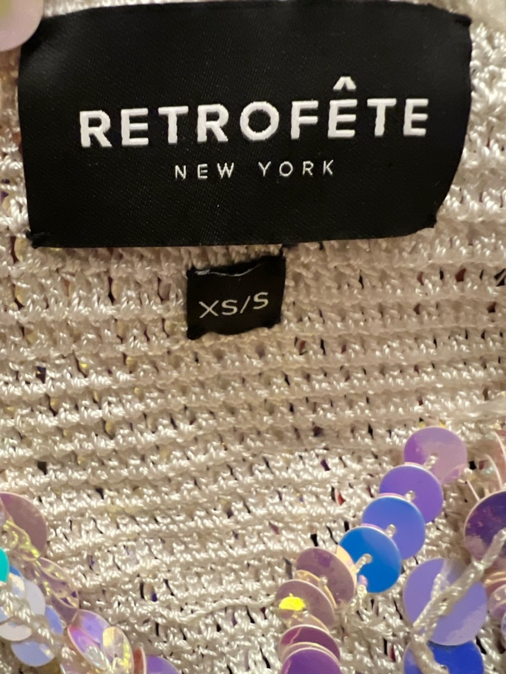 SHIRA SEQUIN FRINGE
CROCHET DRESS
Retrofête - Picture 2 of 2